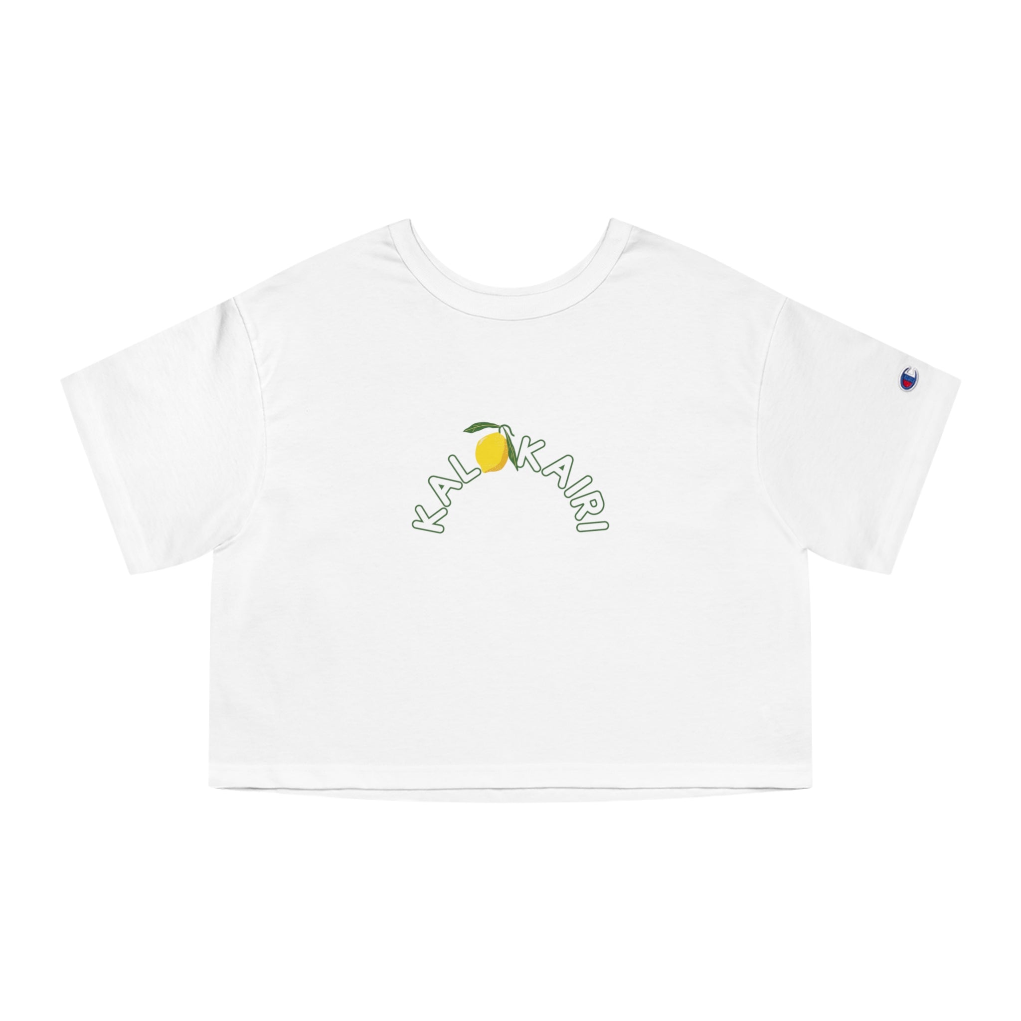Champion Women's Heritage Cropped T-Shirt - Lemon – A & A