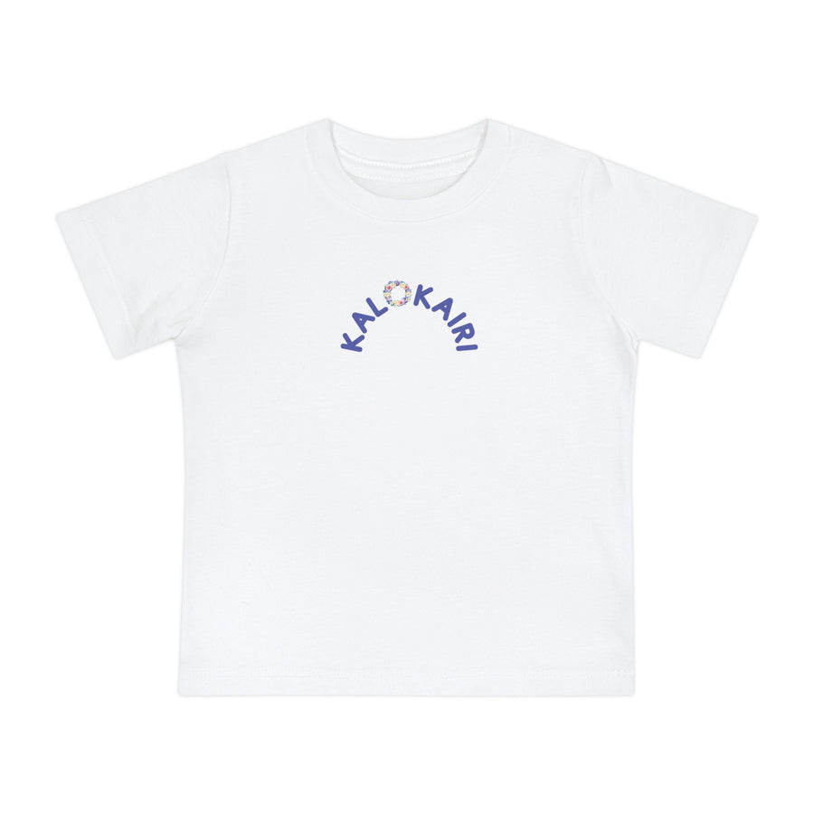 Baby Short Sleeve T-Shirt - Lilac Wreath