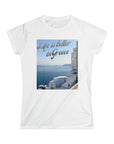 Women's Softstyle Tee - Life is Better in Greece