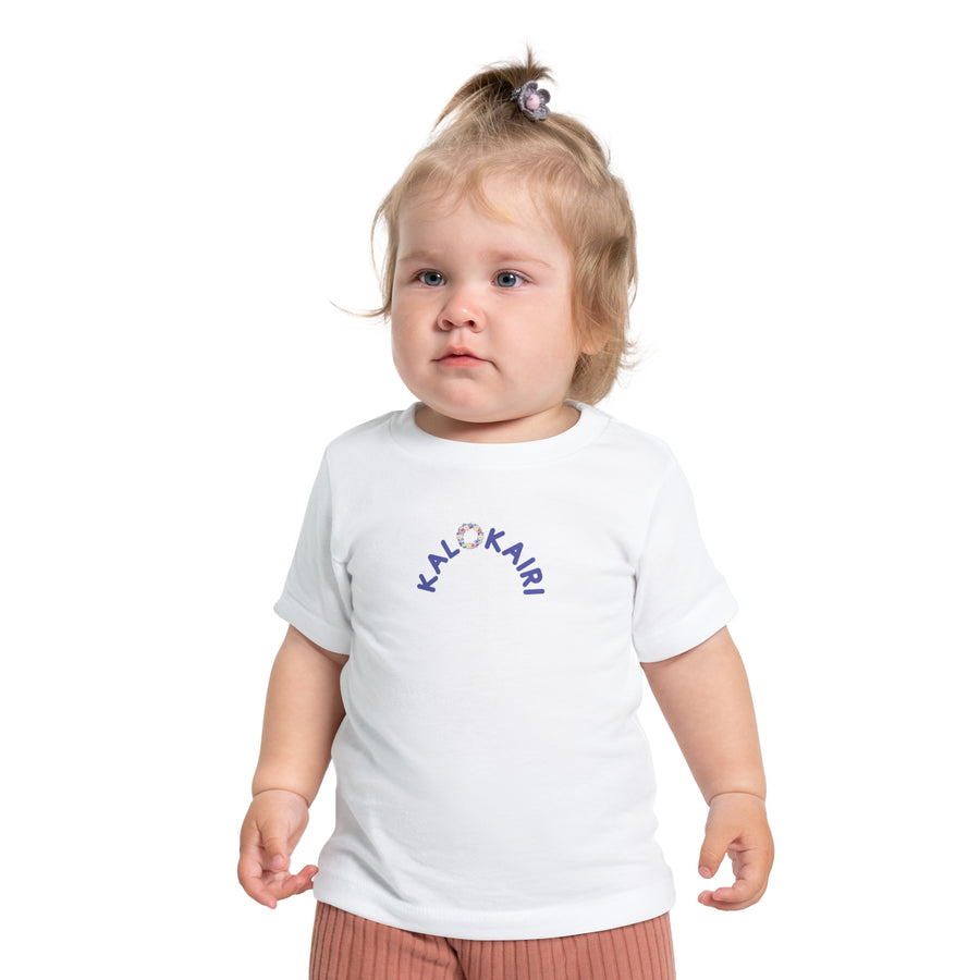 Baby Short Sleeve T-Shirt - Lilac Wreath