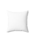 Spun Polyester Square Pillow - "Life is Better in Greece"