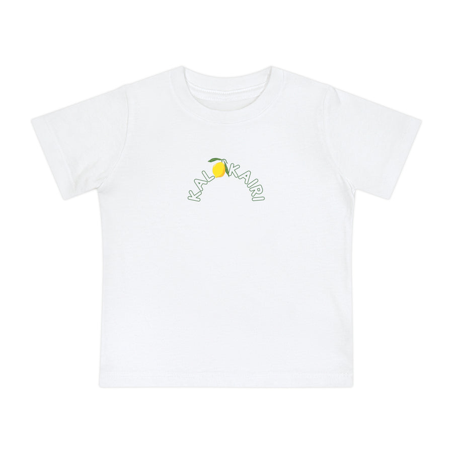 Baby Short Sleeve T-Shirt - Lemon