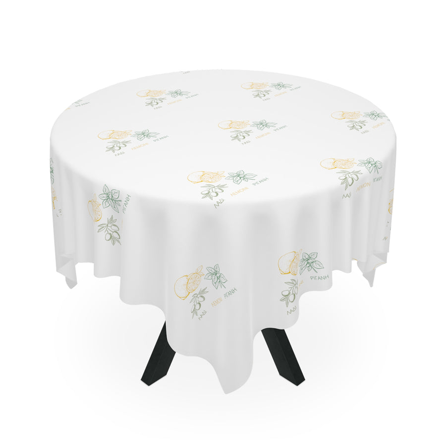 Mediterranean Inspired Tablecloth